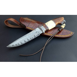 МОРСЬКА ПІНА ніж ручної роботи майстра  Fomenko Knifes, сталь CPM® REX 121, 66 HRC. Photo 2